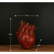 Plastic Heart Flower Vase