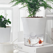 Self-Absorbing Hydroponic Flower Pot