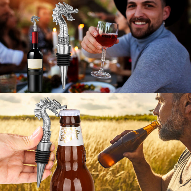Dragon Bottle Opener With Stopper