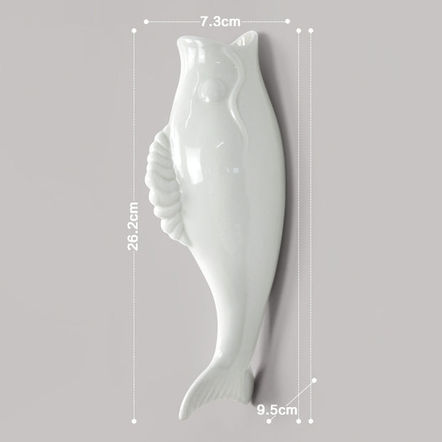 Wall Mount Fish Flower Vase