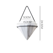 Wall Mount Diamond Shape Flower Pot