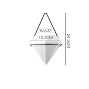 Wall Mount Diamond Shape Flower Pot