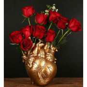 Plastic Heart Flower Vase