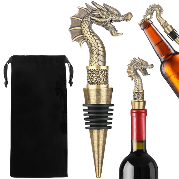 Dragon Bottle Opener With Stopper