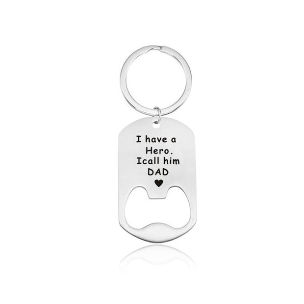 Dad Keychain Bottle Opener