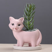 kitten Flower Pot