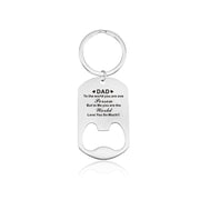 Dad Keychain Bottle Opener