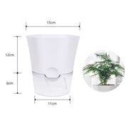 Self-Absorbing Hydroponic Flower Pot