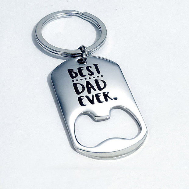 Dad Keychain Bottle Opener