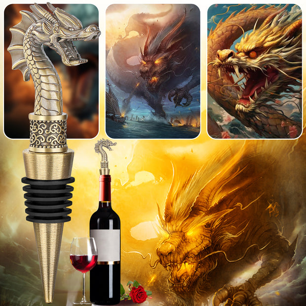Dragon Bottle Opener With Stopper